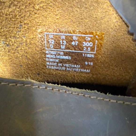 Clark’s Men’s Desert Boots Beeswax Size 13 Brown Crepe Sole - Picture 9 of 9